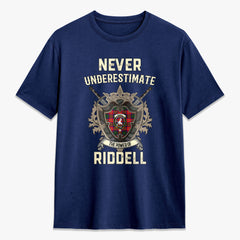 Riddell Tartan Crest 2D T-shirt - Never Underestimate Style