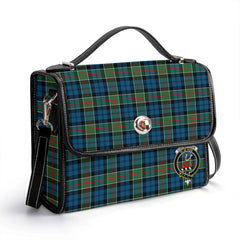 Colquhoun Ancient Tartan Crest Satchel Bag