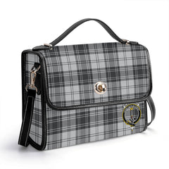 Glendinning Tartan Crest Satchel Bag