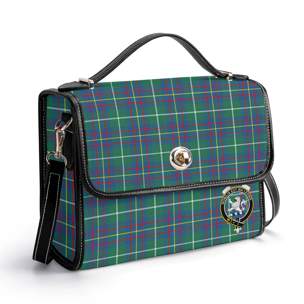 Inglis Ancient Tartan Crest Satchel Bag