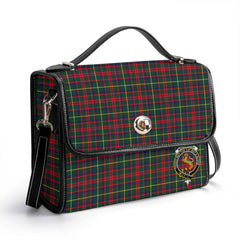 MacKintosh Hunting Modern Tartan Crest Satchel Bag