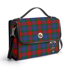 Mar Tartan Crest Satchel Bag