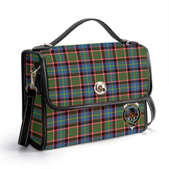 Stirling (of Keir) Tartan Crest Satchel Bag