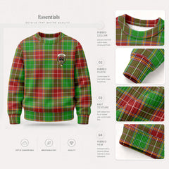 Baxter Modern Tartan Crest Sweater
