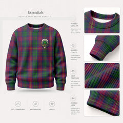 Cairns Tartan Crest Sweater