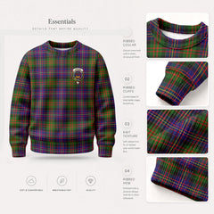 Cameron of Erracht Modern Tartan Crest Sweater