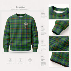Cranstoun Tartan Crest Sweater