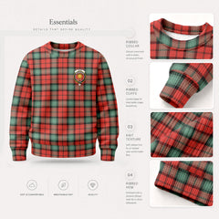 Kerr Ancient Tartan Crest Sweater