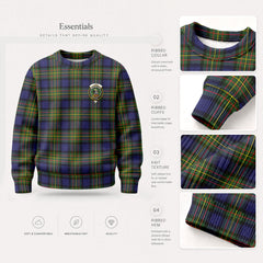 Laws Tartan Crest Sweater
