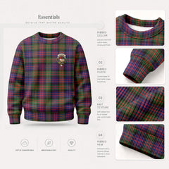 MacDonald Modern Tartan Crest Sweater