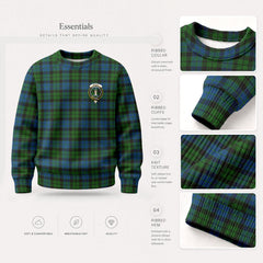 MacKay Modern Tartan Crest Sweater