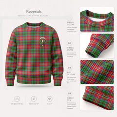 McCulloch Tartan Crest Sweater