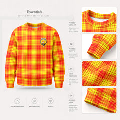 McMillan Clan Tartan Crest Sweater