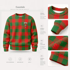 Moncrief Tartan Crest Sweater