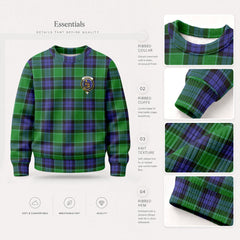 Monteith Tartan Crest Sweater