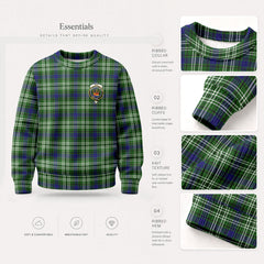 Mow Tartan Crest Sweater