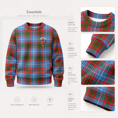 Pentland Tartan Crest Sweater