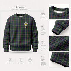 Purves Tartan Crest Sweater