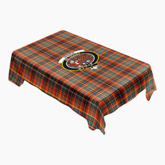 Innes Ancient Tartan Crest Tablecloth