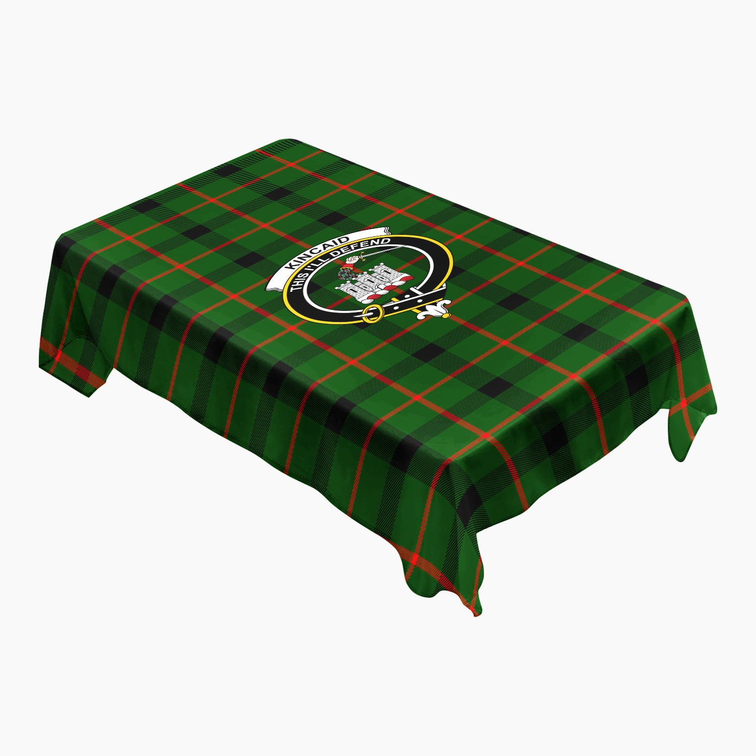 Kincaid Tartan Crest Tablecloth