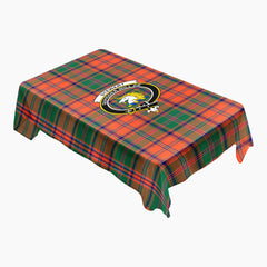 Stewart of Appin Ancient Tartan Crest Tablecloth