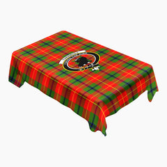 Turnbull Dress Tartan Crest Tablecloth