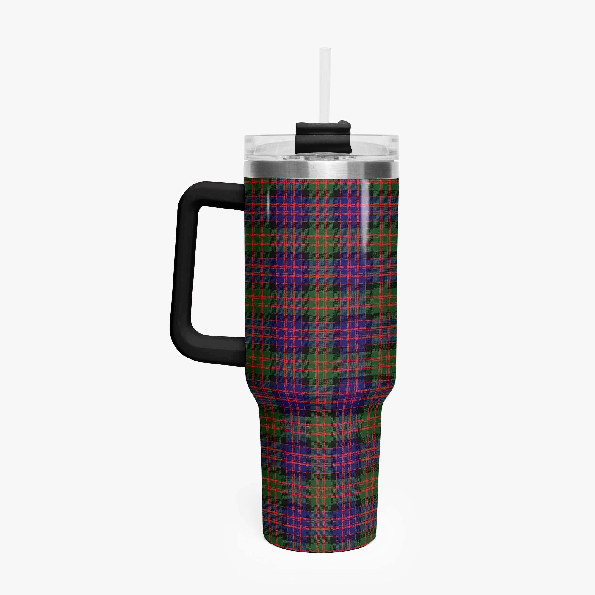 MacBrayne Tartan Crest 40 oz Insulated Tumbler with Handle