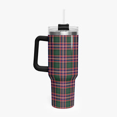 MacFarlane Hunting Modern Tartan Crest 40 oz Insulated Tumbler with Handle