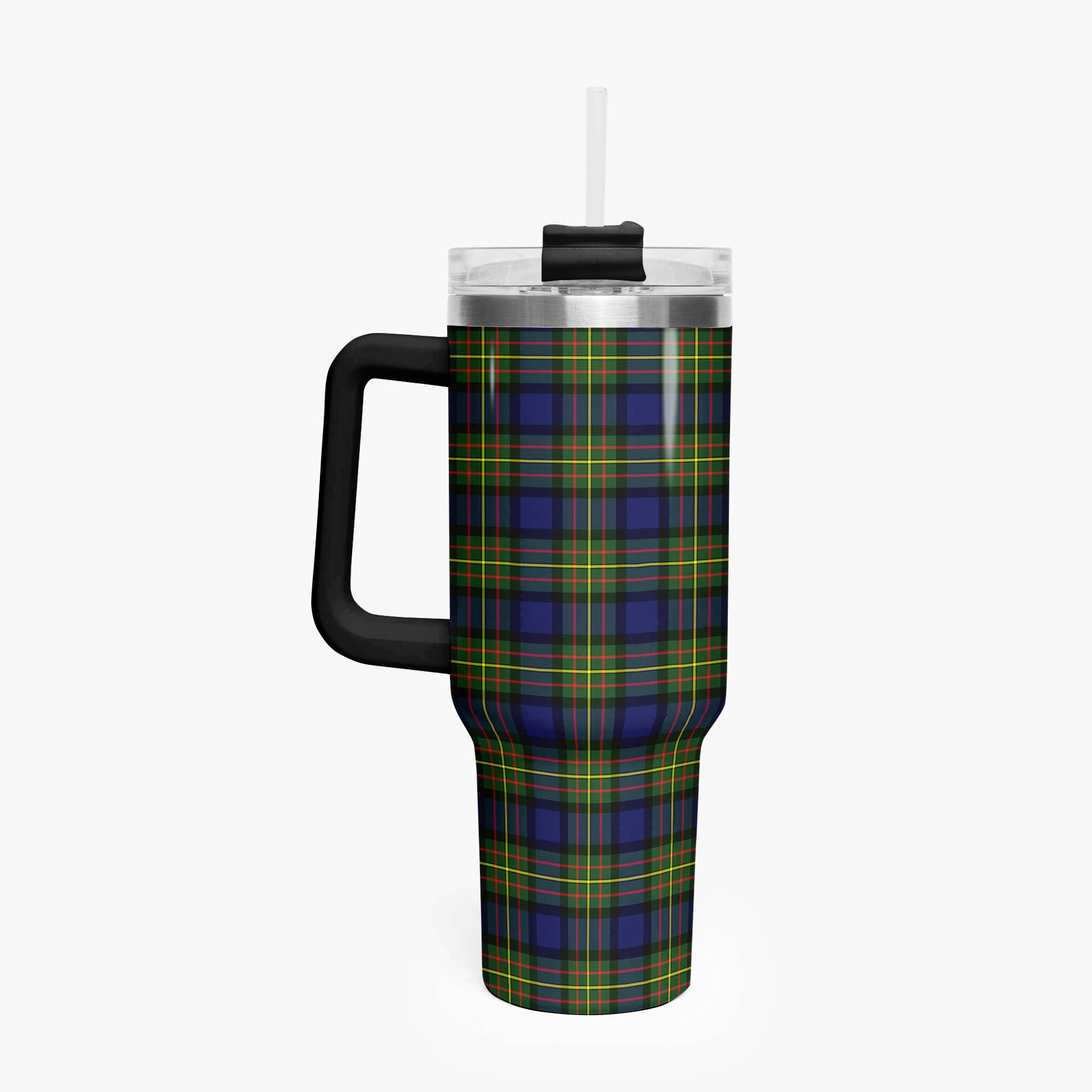 MacLaren Modern Tartan Crest 40 oz Insulated Tumbler with Handle