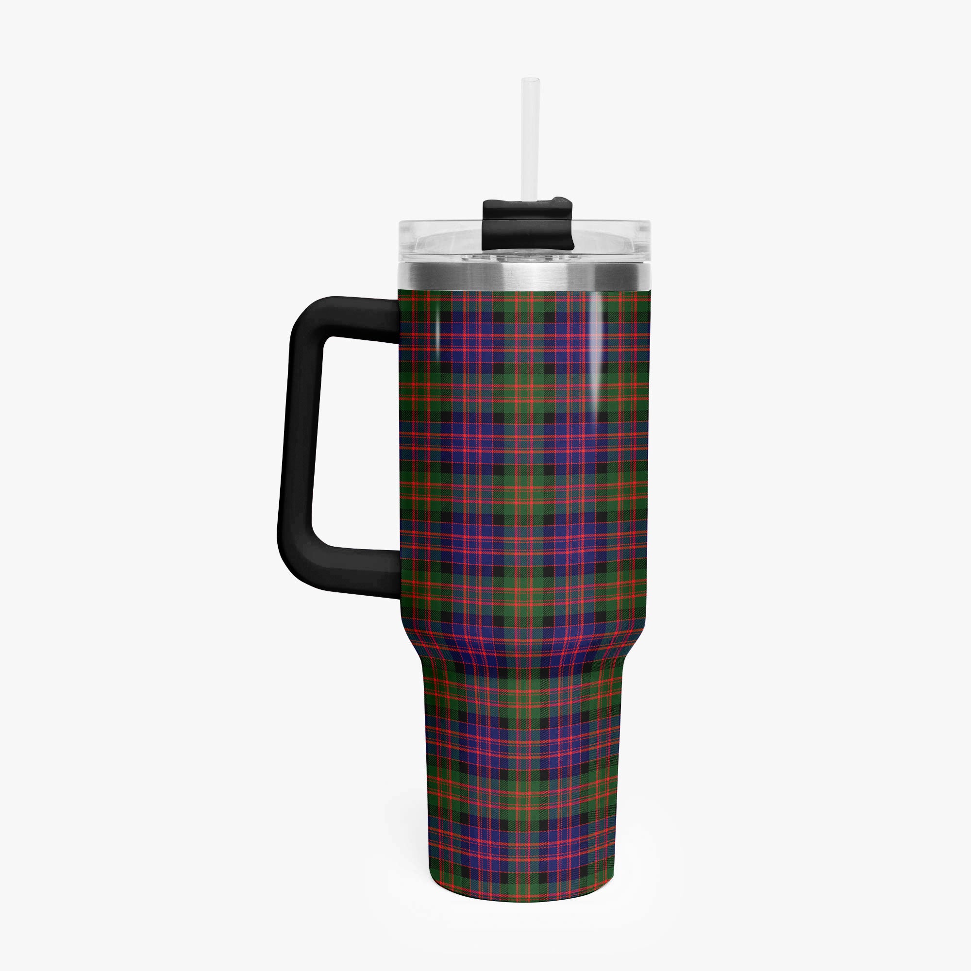 McCrindle Tartan Crest 40 oz Insulated Tumbler with Handle
