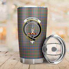 MacIntyre Ancient Tartan Crest Tumbler