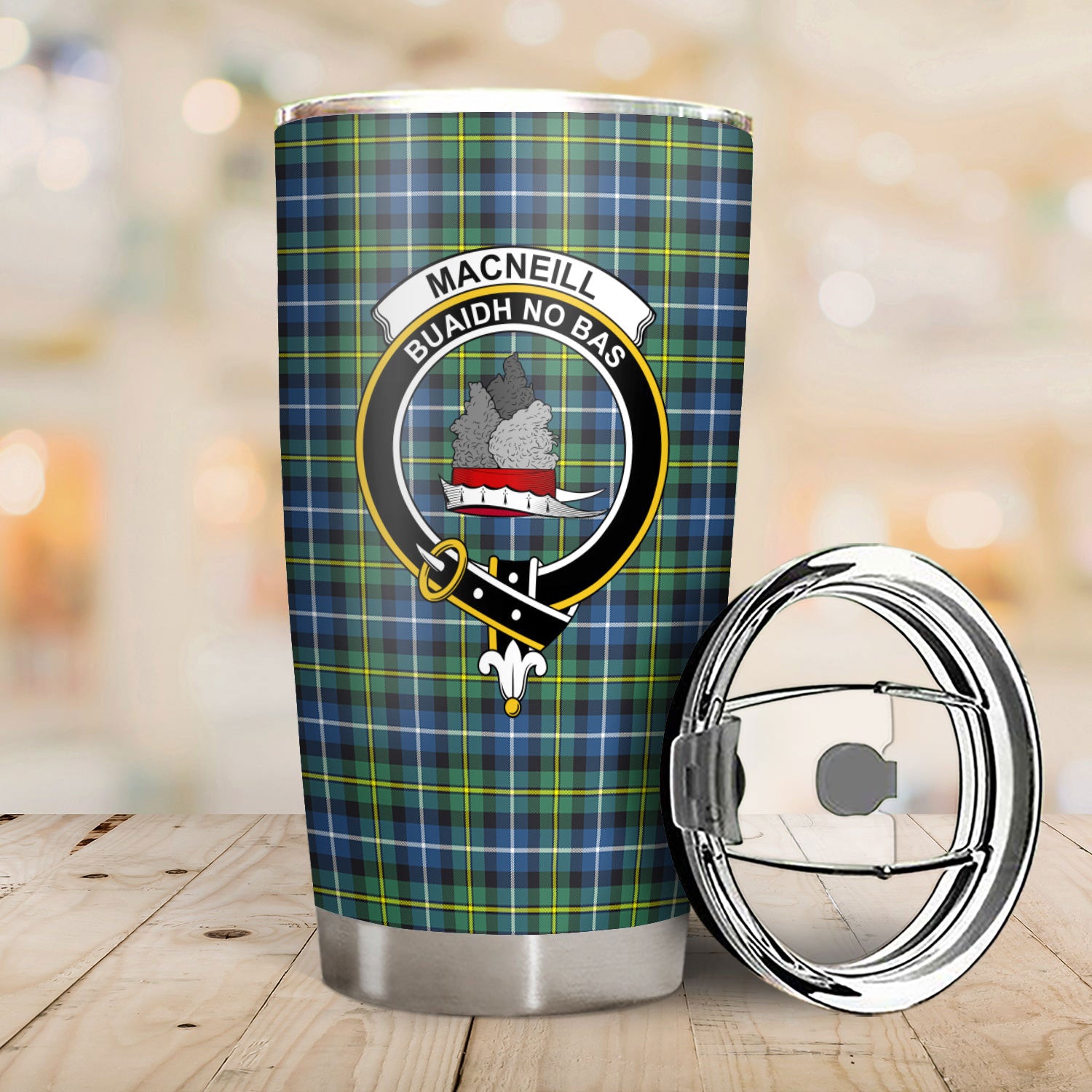 MacNeill of Barra Ancient Tartan Crest Tumbler