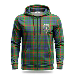 Aiton Tartan Crest Hoodie