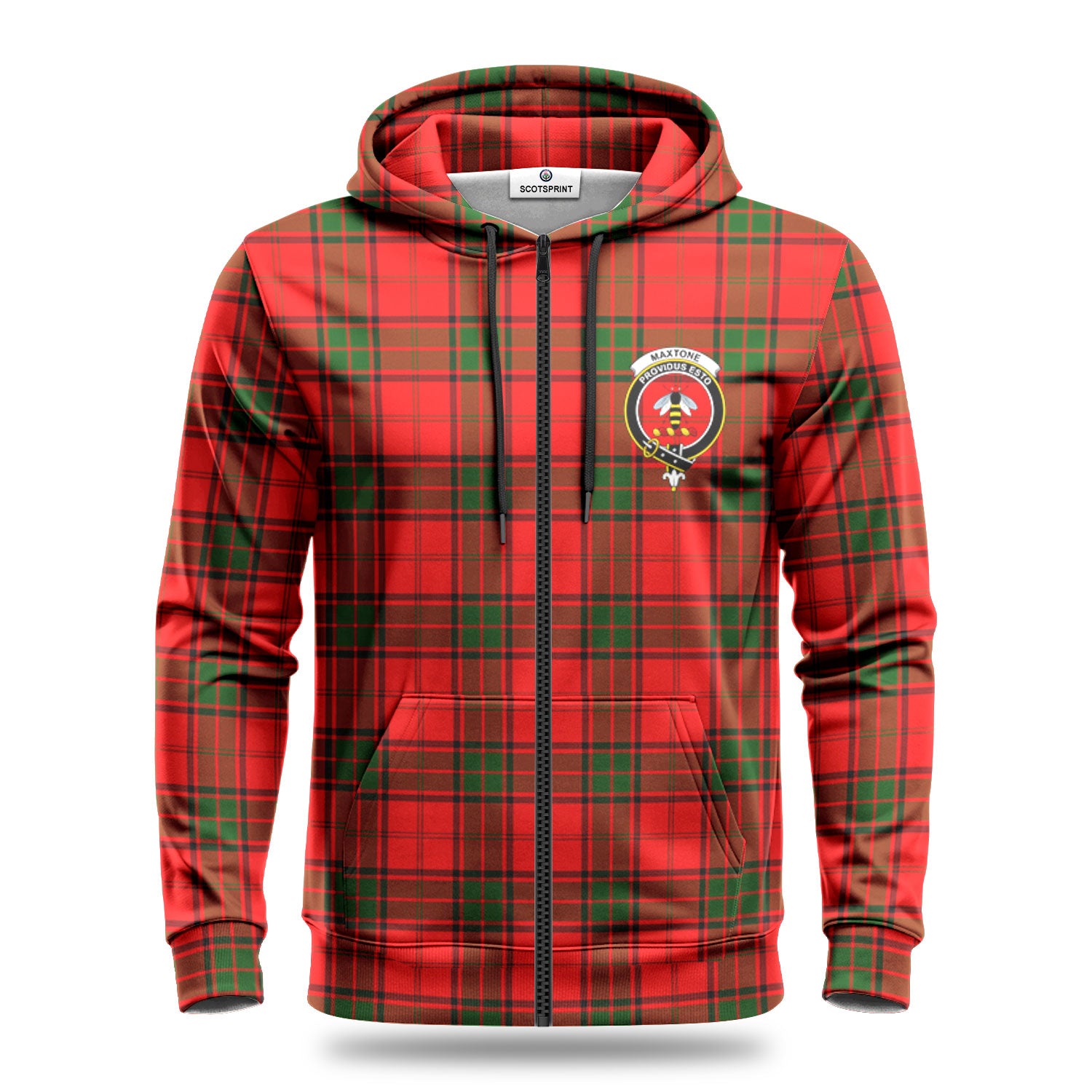 Maxtone Tartan Crest Hoodie