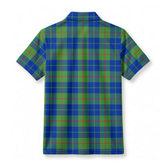Barclay Hunting Ancient Tartan Crest Birdseye Mesh Polo Shirt