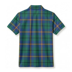 Carmichael Ancient Tartan Crest Birdseye Mesh Polo Shirt