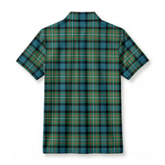 Ferguson Ancient Tartan Crest Birdseye Mesh Polo Shirt
