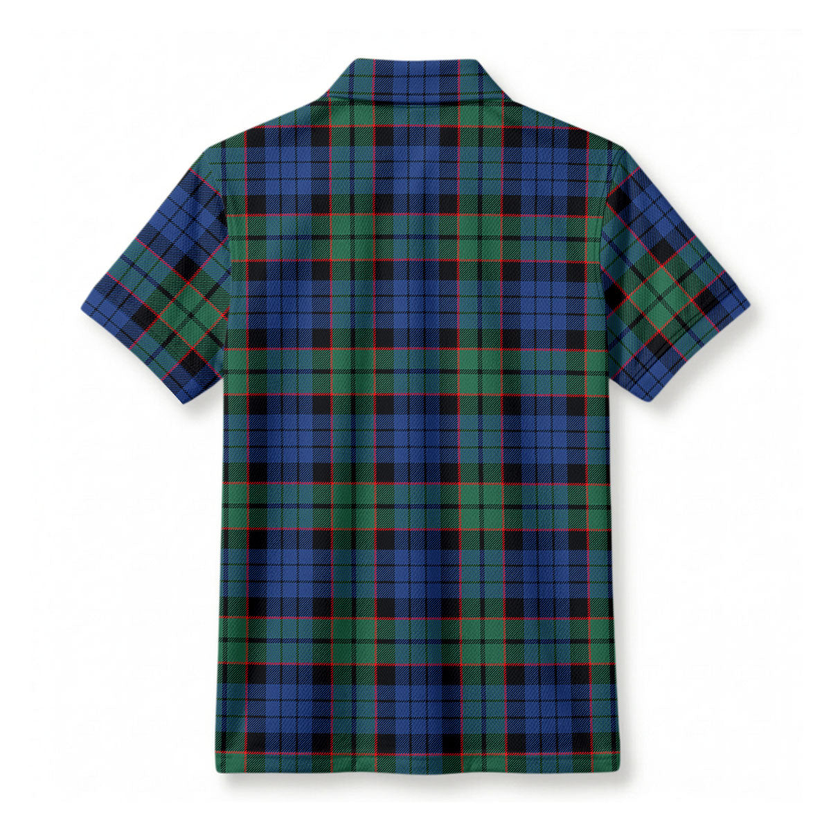 Fletcher Ancient Tartan Crest Birdseye Mesh Polo Shirt