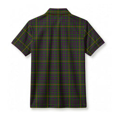 Hall Tartan Crest Birdseye Mesh Polo Shirt