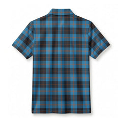 Horsburgh Tartan Crest Birdseye Mesh Polo Shirt