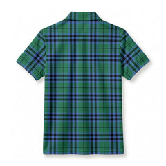 Keith Ancient Tartan Crest Birdseye Mesh Polo Shirt