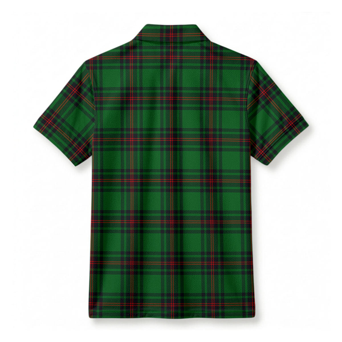 Lundin Tartan Crest Birdseye Mesh Polo Shirt
