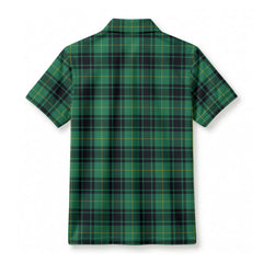 MacArthur Ancient Tartan Crest Birdseye Mesh Polo Shirt