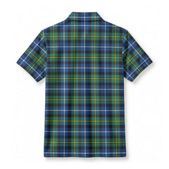 MacNeil of Barra Ancient Tartan Crest Birdseye Mesh Polo Shirt