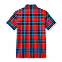 MacTavish Modern Tartan Crest Birdseye Mesh Polo Shirt