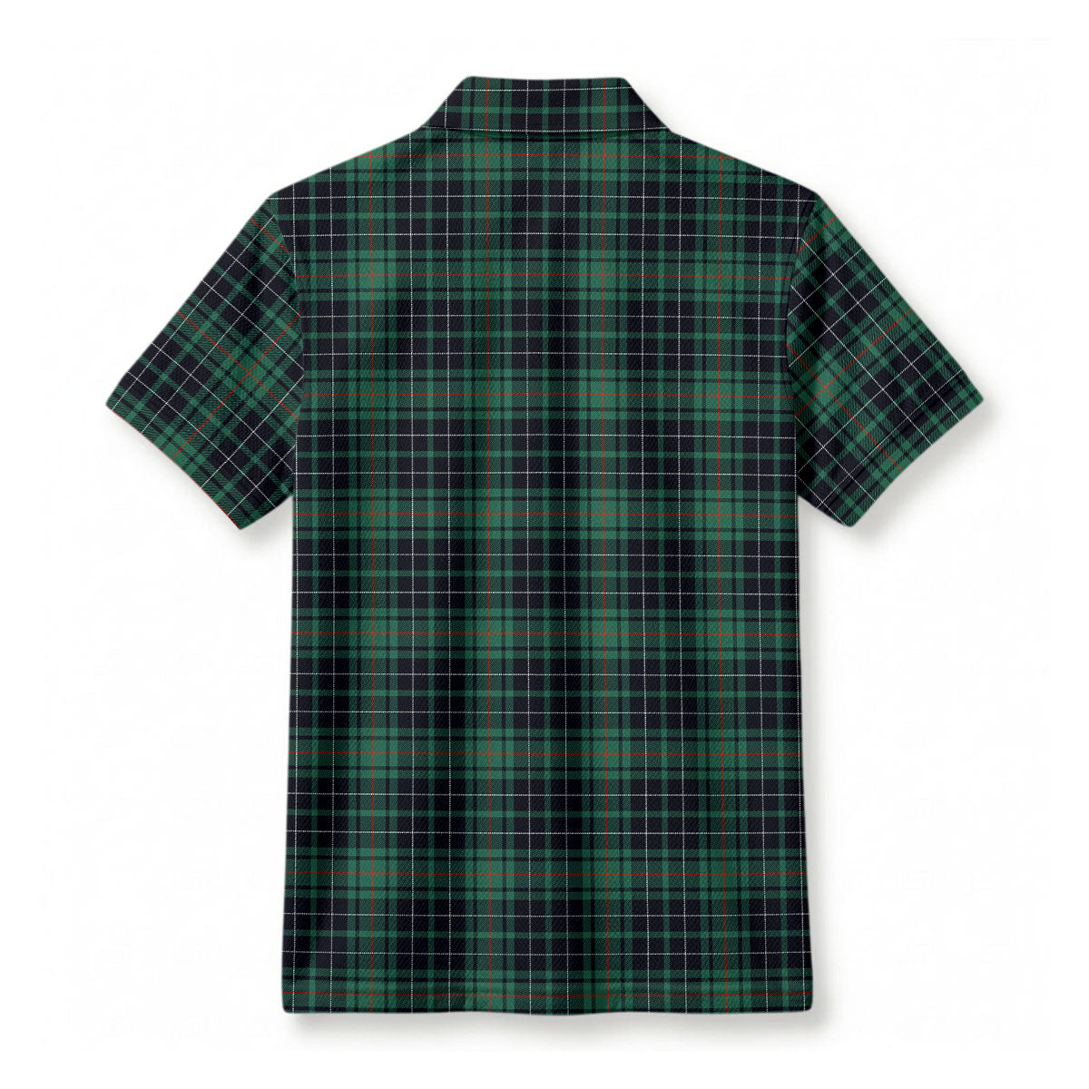 McAulay Hunting Ancient Tartan Crest Birdseye Mesh Polo Shirt