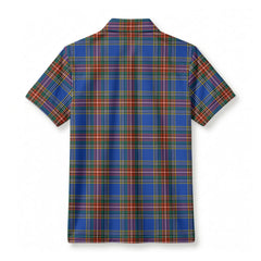 McBeth Ancient Tartan Crest Birdseye Mesh Polo Shirt