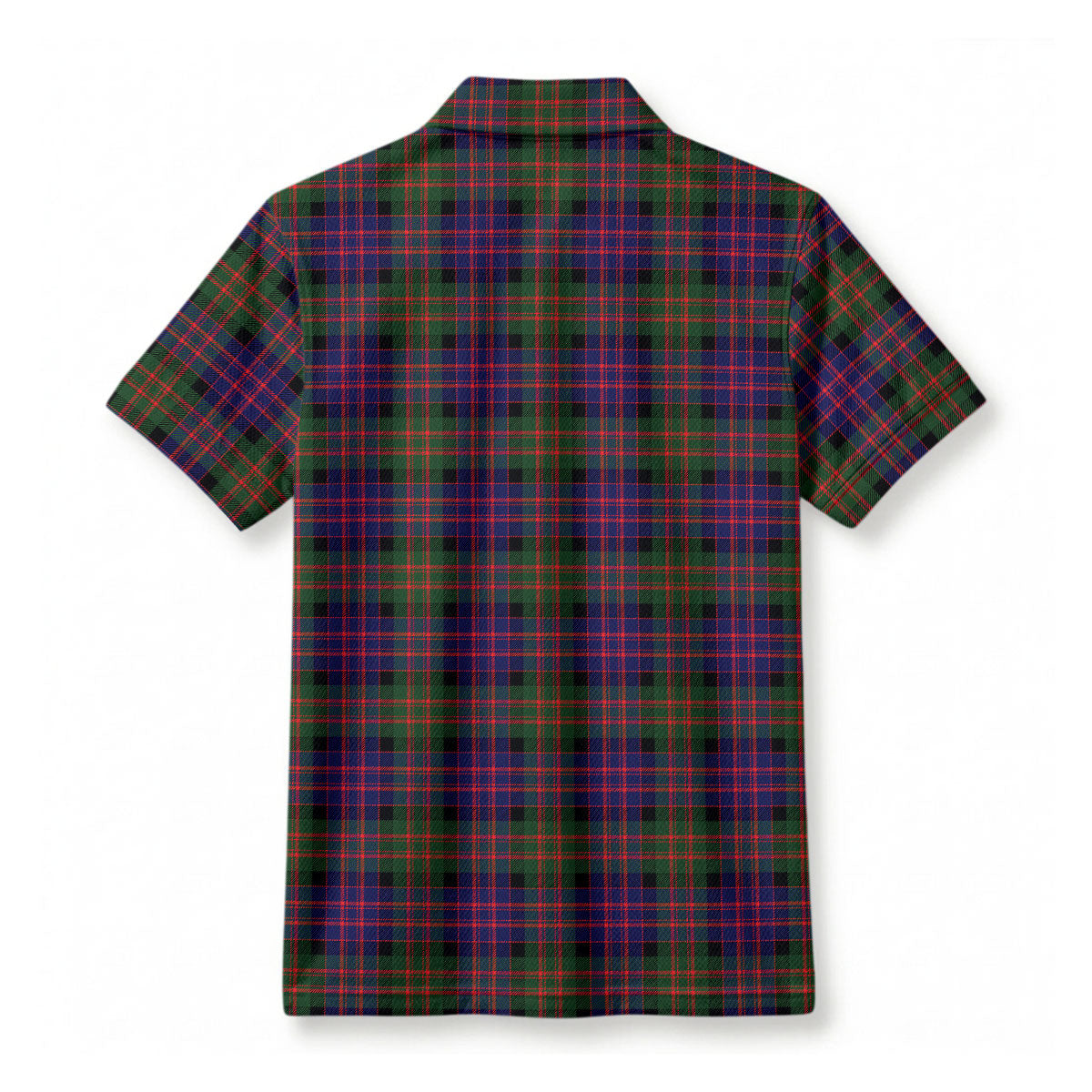 McBrayne Tartan Crest Birdseye Mesh Polo Shirt