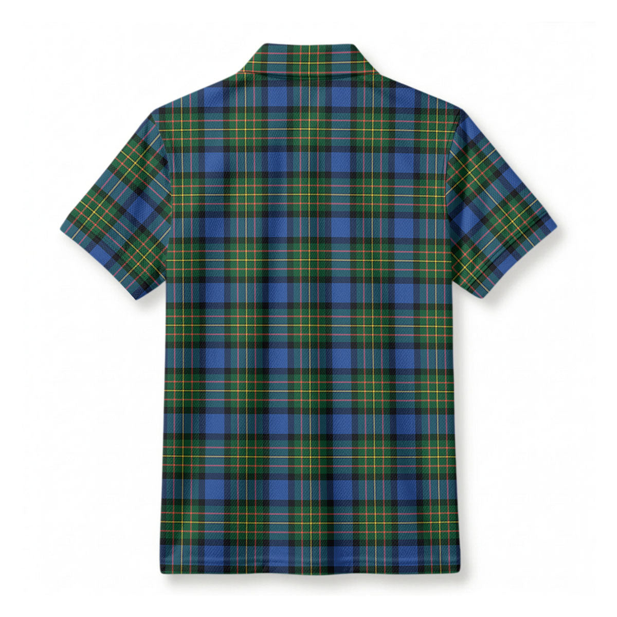 McLaren Ancient Tartan Crest Birdseye Mesh Polo Shirt