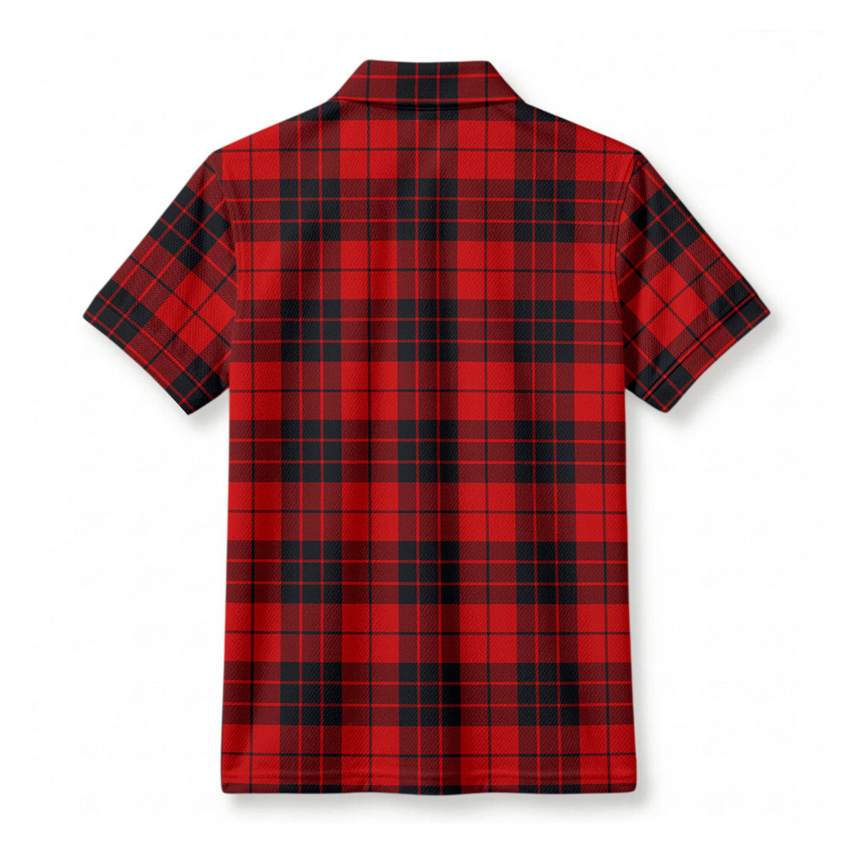 McLeod of Raasay Tartan Crest Birdseye Mesh Polo Shirt